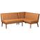 Daymond Tufted Tan 2-Piece Dining Nook Banquette Set