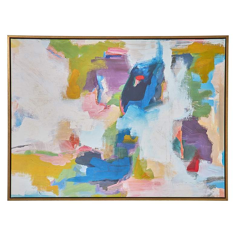 Image 5 Days Like This 41 1/4"H Rectangular Framed Canvas Wall Art more views