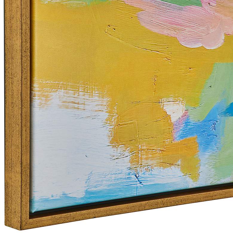 Image 6 Days Like This 41 1/4"H Rectangular Framed Canvas Wall Art more views