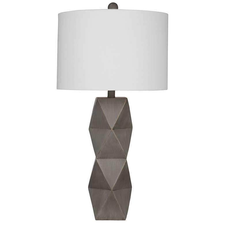 Image 1 Dazzle 29" Modern Styled Gray Table Lamp