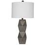 Dazzle 29" Modern Styled Gray Table Lamp