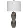 Dazzle 29" Modern Styled Gray Table Lamp