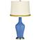 Dazzle Anya Table Lamp with Open Weave Trim