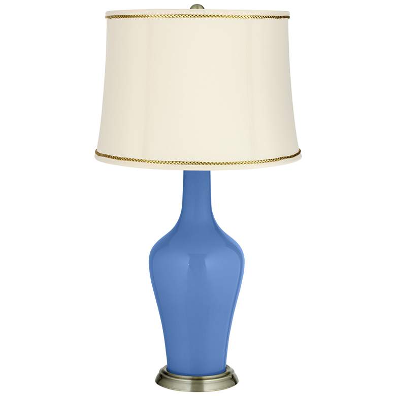 Image 1 Dazzle Anya Table Lamp with President&#39;s Braid Trim