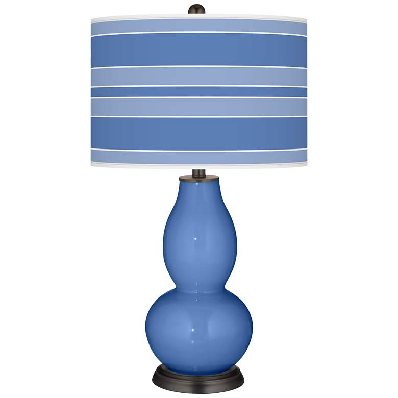 Image 1 Dazzle Bold Stripe Double Gourd Table Lamp