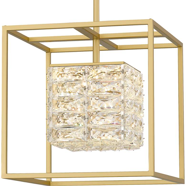 Image 4 Dazzle Integrated LED Soft Gold Pendant more views