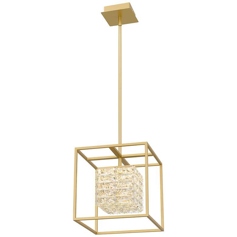 Image 4 Dazzle Integrated LED Soft Gold Pendant more views