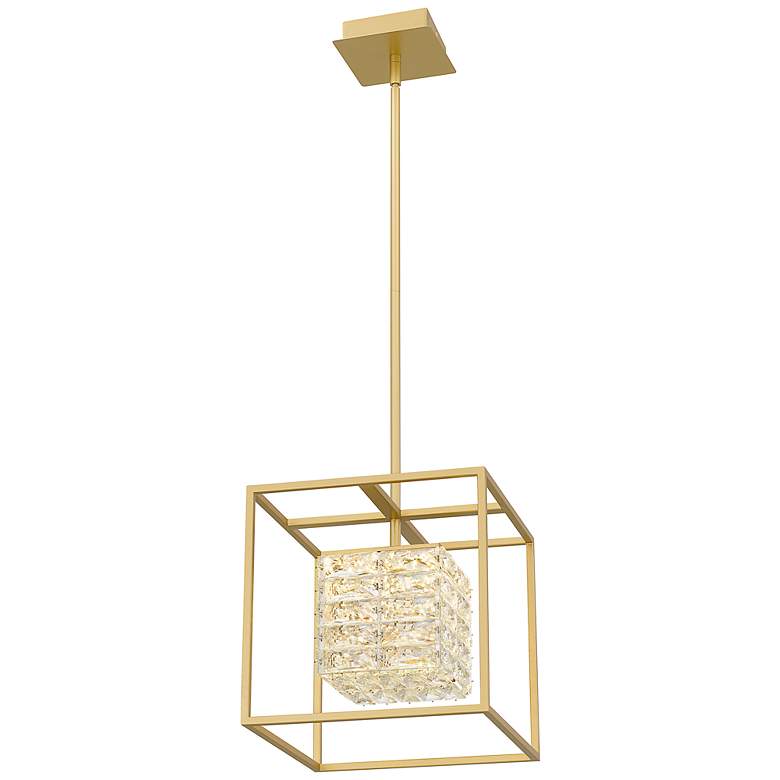 Image 6 Dazzle Integrated LED Soft Gold Pendant more views