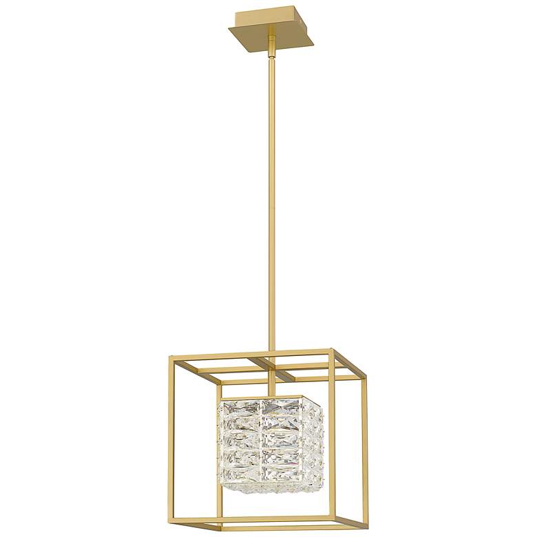 Image 7 Dazzle Integrated LED Soft Gold Pendant more views