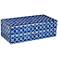 Dazzling Blue and White Links 2-Drawer Jewelry Box