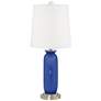 Dazzling Blue Carrie Table Lamp Set of 2