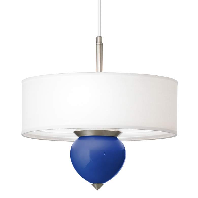 Image 1 Dazzling Blue Cleo 16 inch Wide Pendant Chandelier