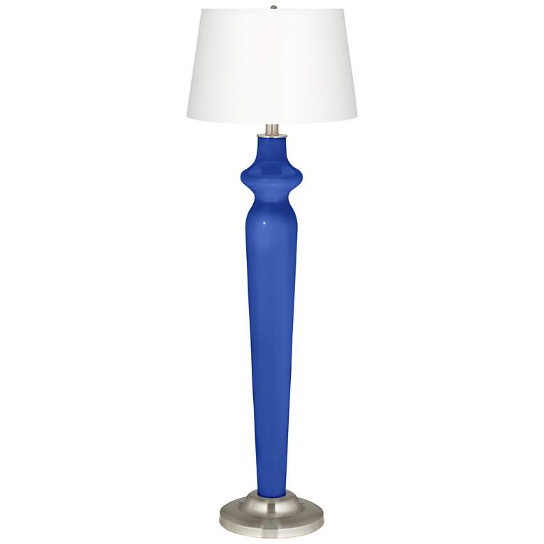 Image 1 Dazzling Blue Lido Floor Lamp