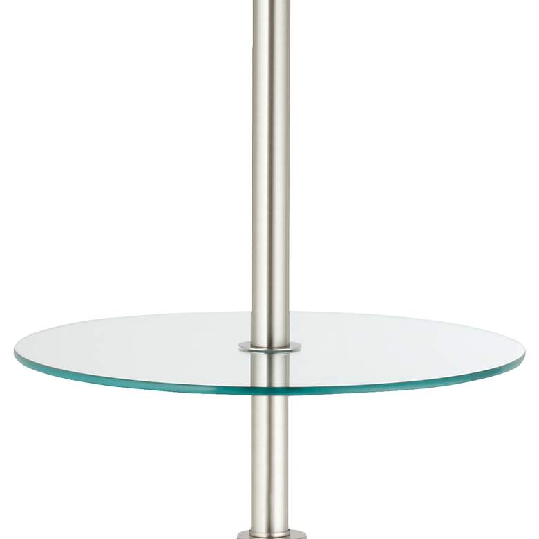 Image 3 Dazzling Blue Ovo Tray Table Floor Lamp more views