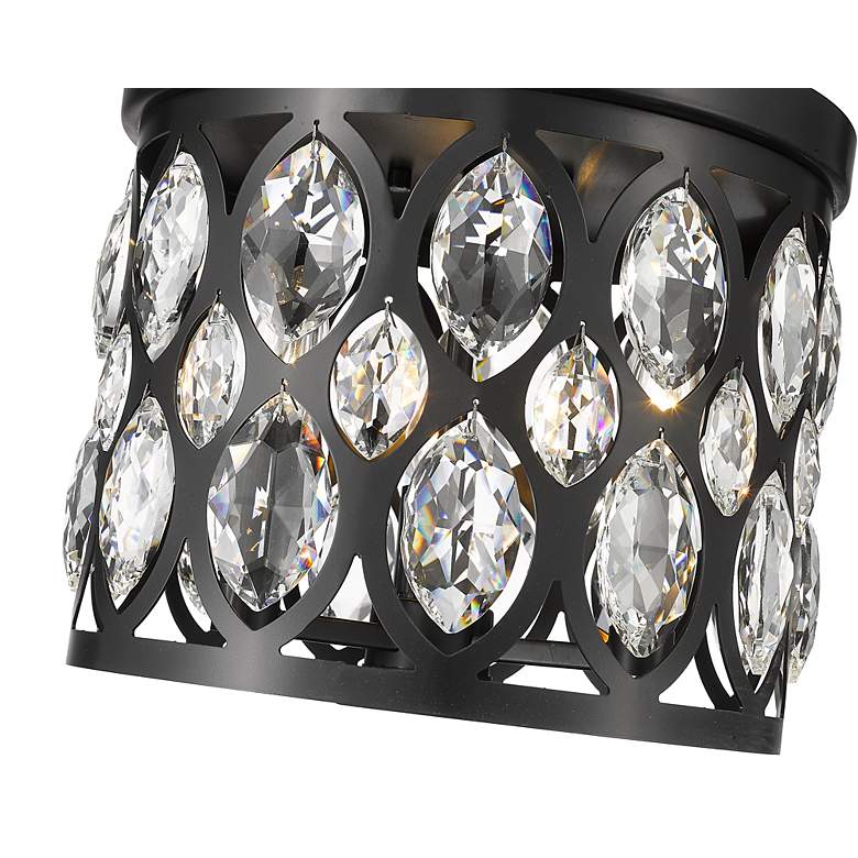 Image 7 Dealey 11 3/4" Wide Matte Black Ceiling Light more views