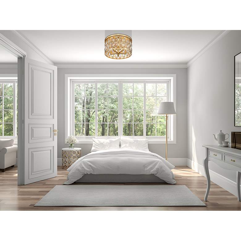 Image 4 Dealey 5 Light Flush Mount more views