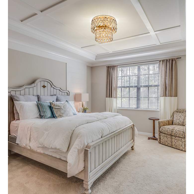 Image 4 Dealey 5 Light Flush Mount more views