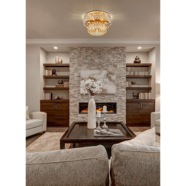 Image 3 Dealey 9 Light Flush Mount more views