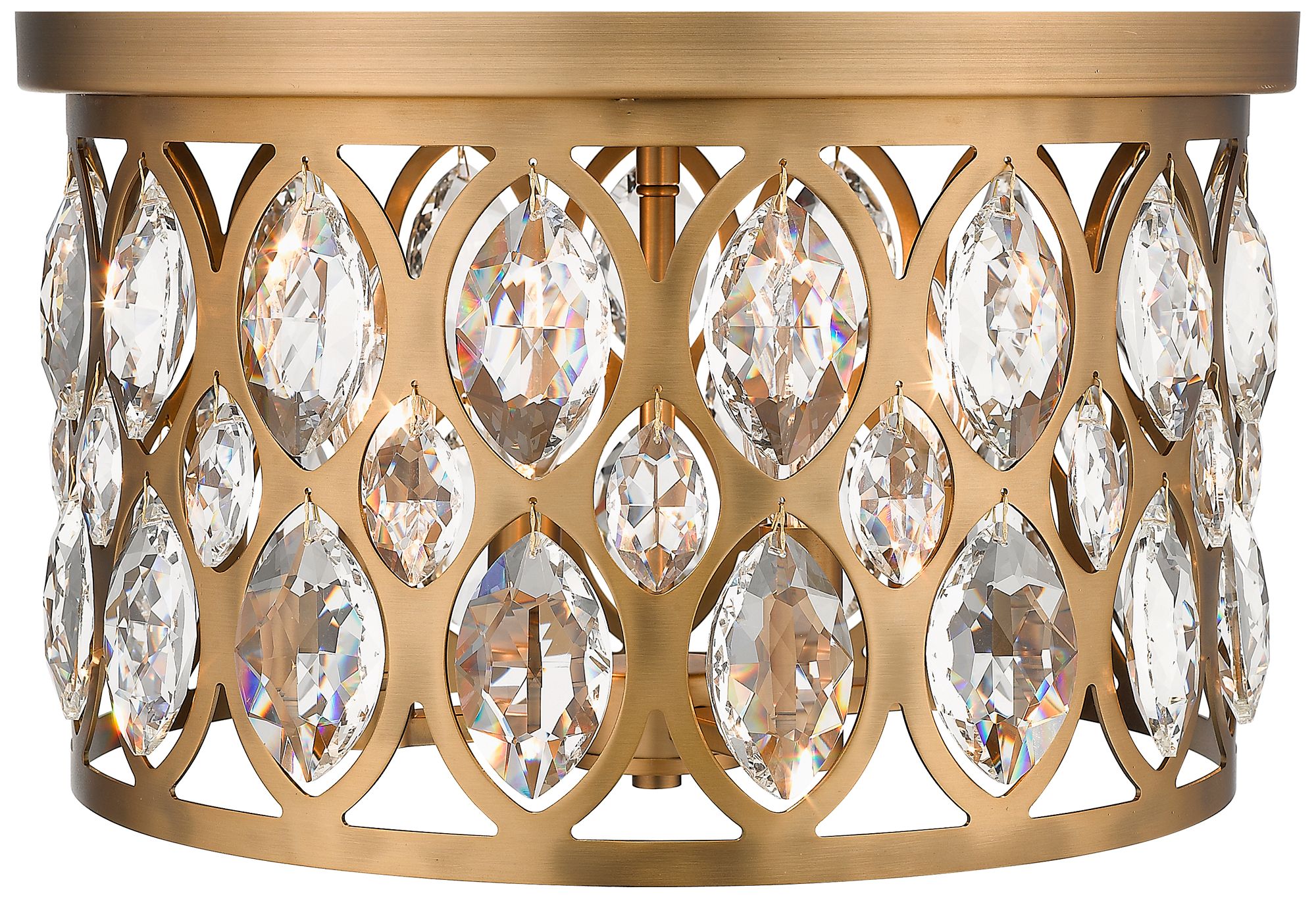 Dealey by Z-Lite Heirloom Brass 15.75 inch 4 Light Chandelier