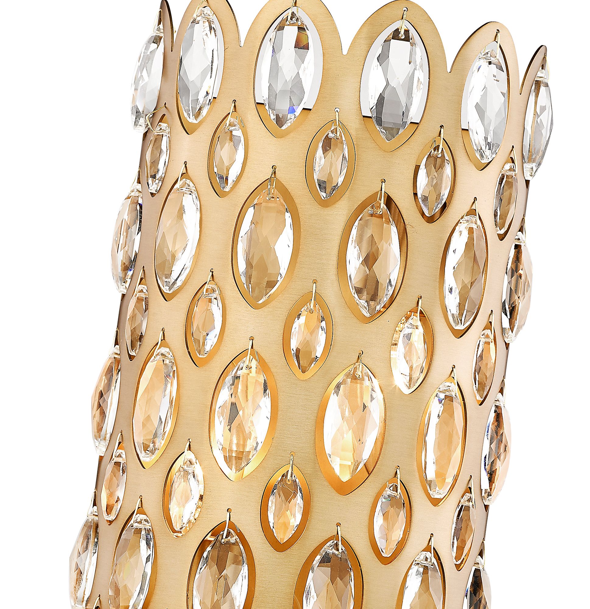 Image 7 Dealey by Z-Lite Heirloom Brass 6.75 inch 2 Light Wall Sconce more views