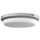 Dean 11" Wide Textured Grey LED Outdoor Flush Mount