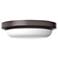 Dean 8" Wide Bronze LED Outdoor Ceiling Light