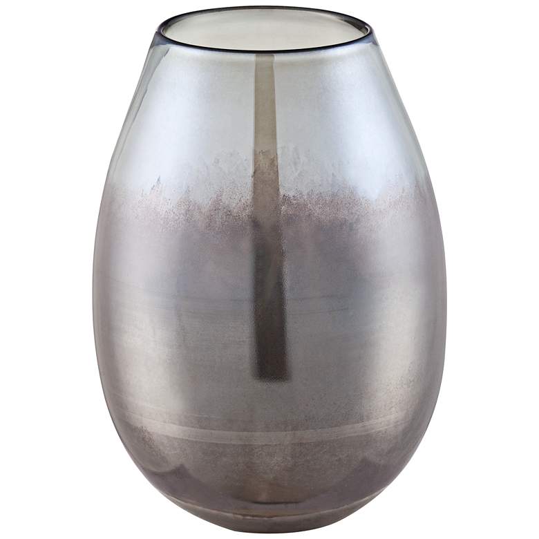 Image 1 Deary Slate Silver 11 1/4 inch High Glass Vase