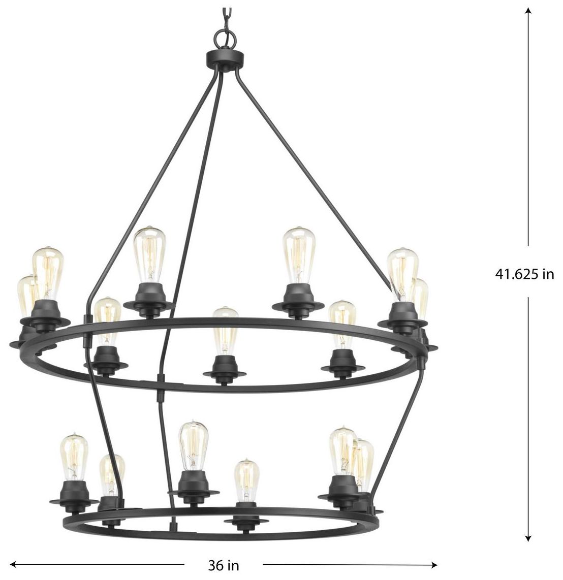 Debut Collection Fifteen-Light Chandelier Light