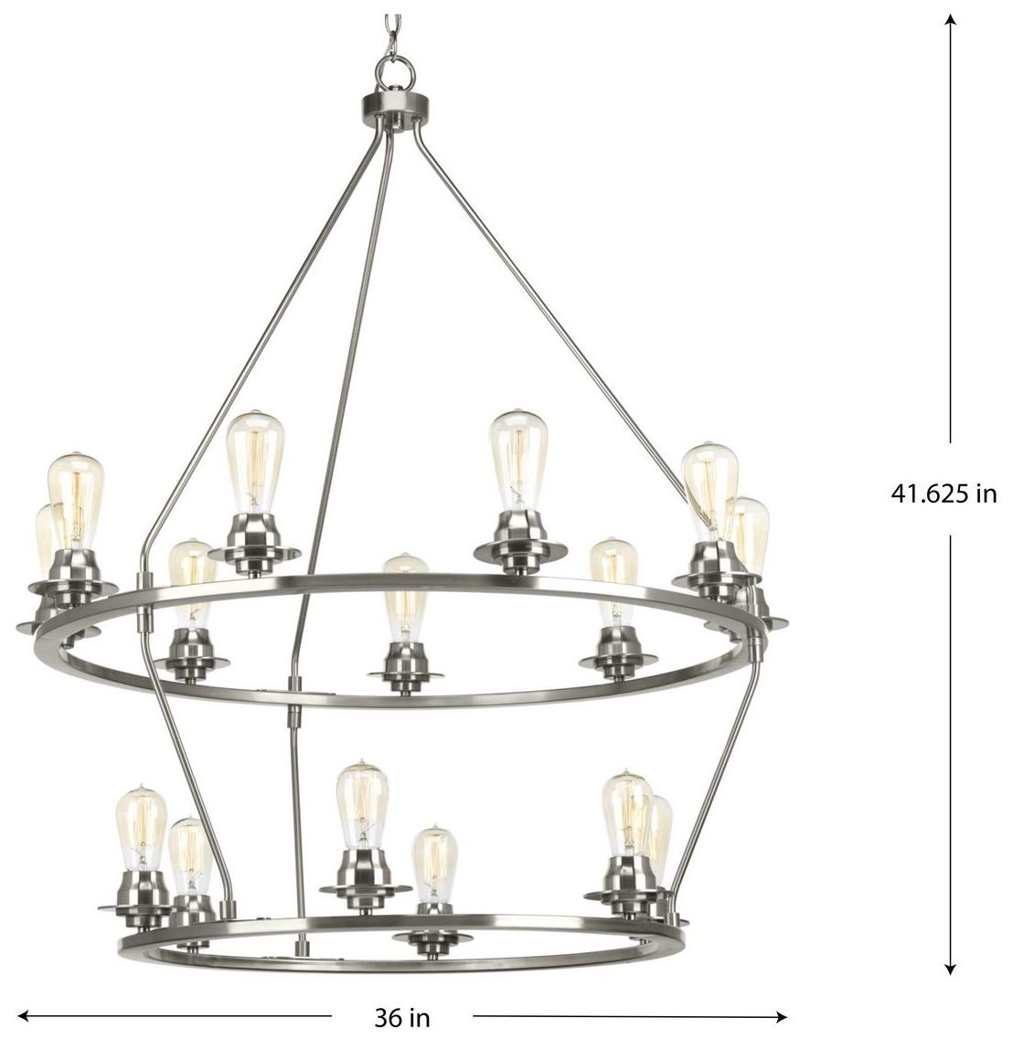 Image 4 Debut Collection Fifteen-Light Chandelier Light more views