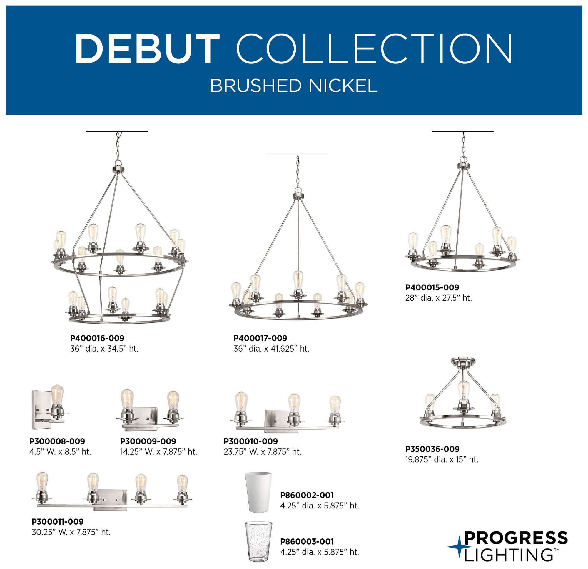 Debut Collection Fifteen-Light Chandelier Light