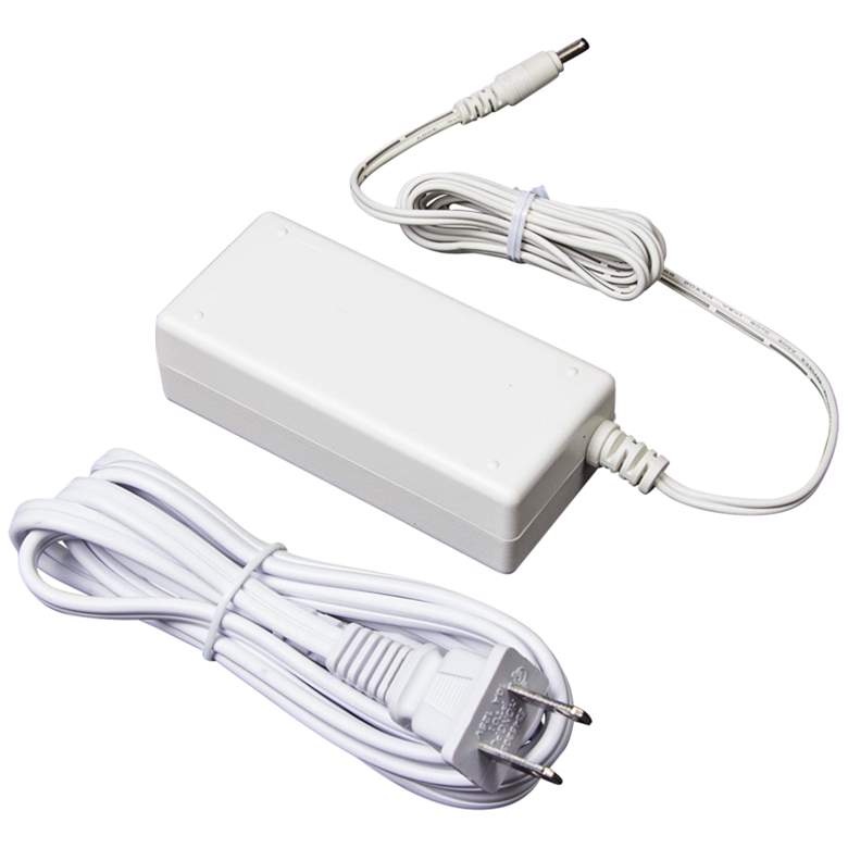 Image 1 Decca 4.25" Wide White 24/36W Plug-In Power Supply