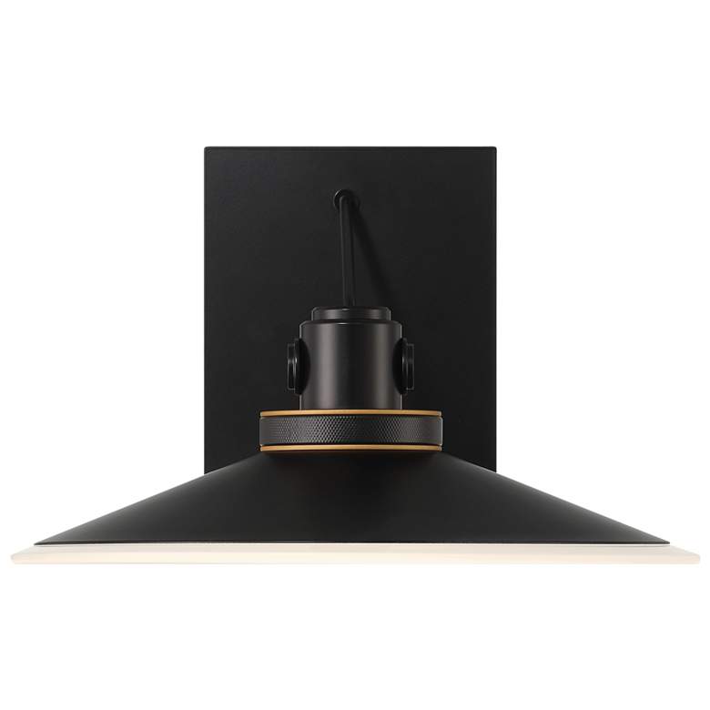 Image 1 Deckard 12" LED Sconce Gold and Black