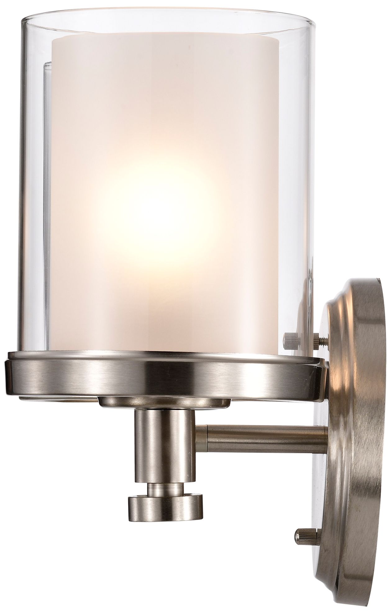 Image 6 Decker 21 3/4" Wide Brushed Nickel 3-Light Bath Light more views