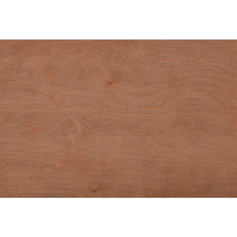 Image 6 Decker Walnut Brown Queen Platform Bed w/ USB Ports Outlets more views
