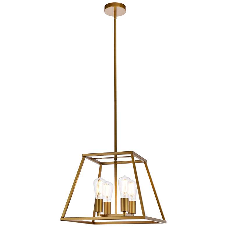 Image 2 Declan 16" Pendant In Brass