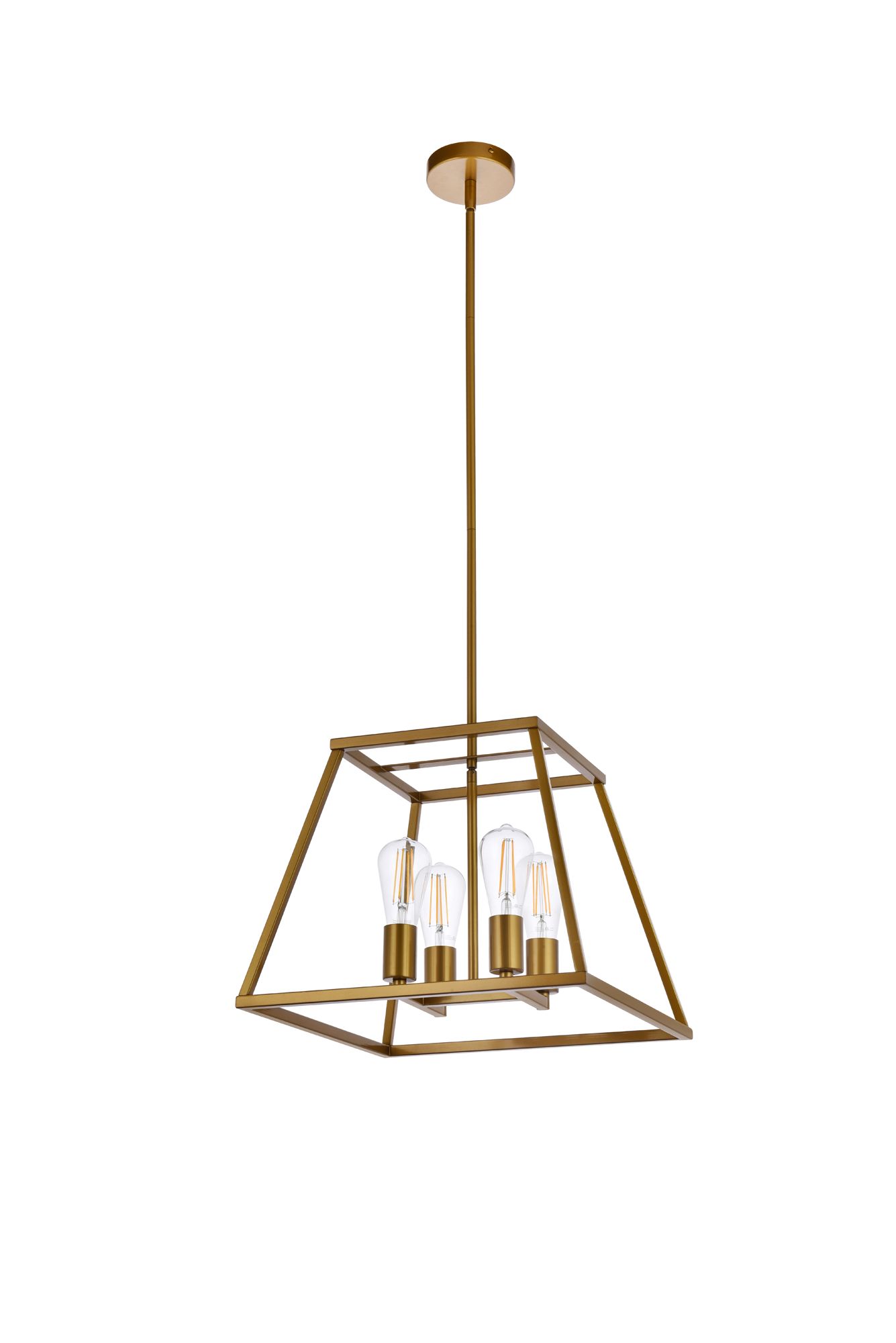 Declan 16" Pendant In Brass