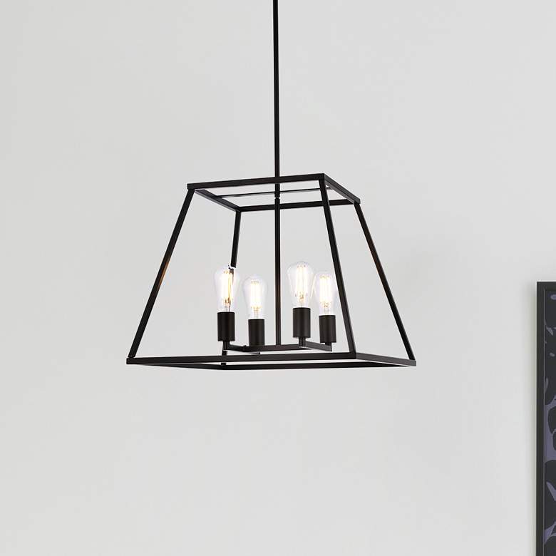 Image 1 Declan 20" Pendant In Black