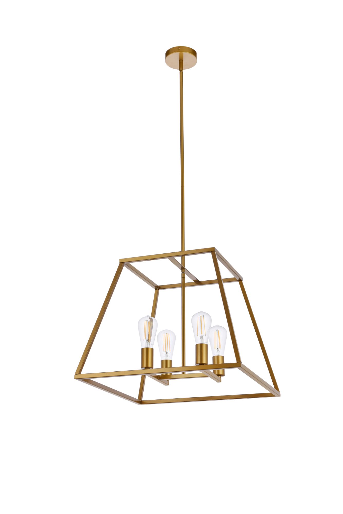 Declan 20" Pendant In Brass