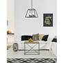 3_Declan 20" Wide Black 4-Light Pendant more views