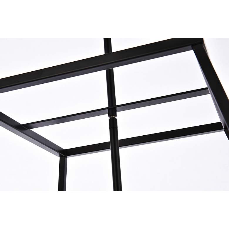 Image 6 Declan 20" Wide Black 4-Light Pendant more views