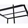 6_Declan 20" Wide Black 4-Light Pendant more views