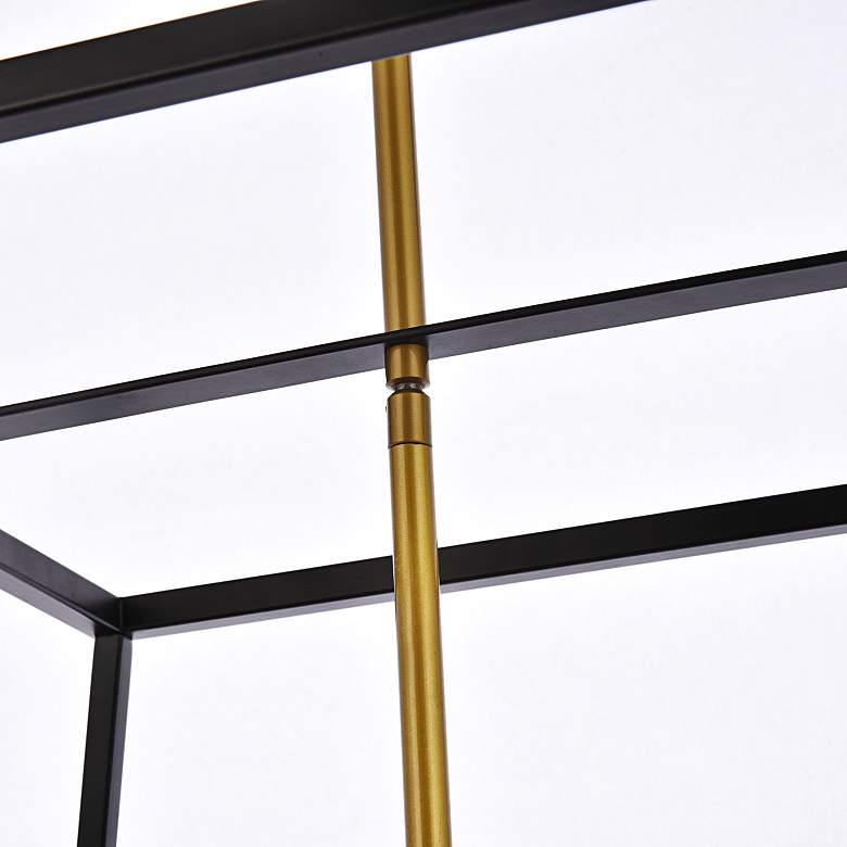 Image 7 Declan 24" Pendant In Black And Brass more views