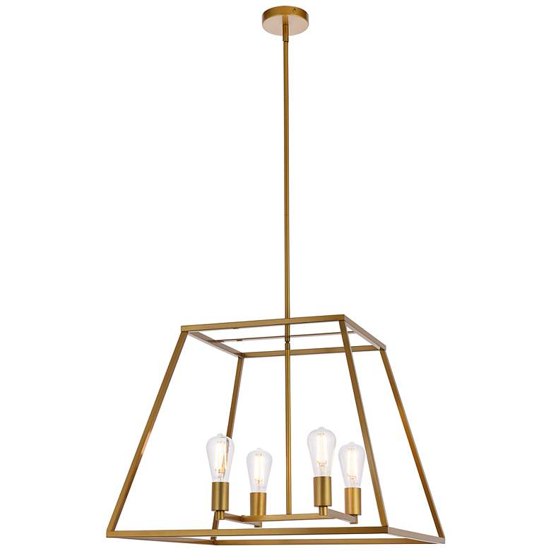 Image 2 Declan 24" Pendant In Brass