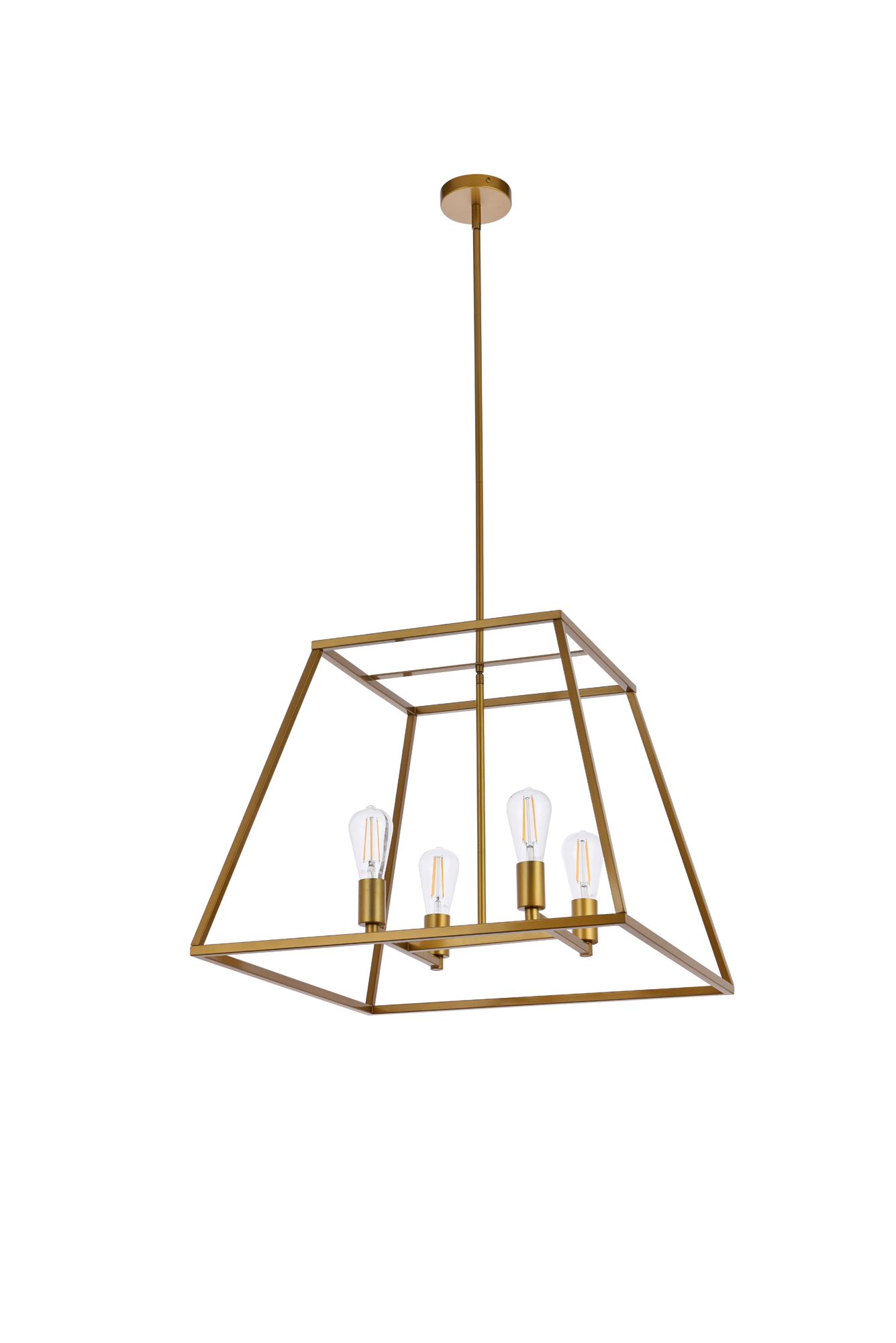 Declan 24" Pendant In Brass