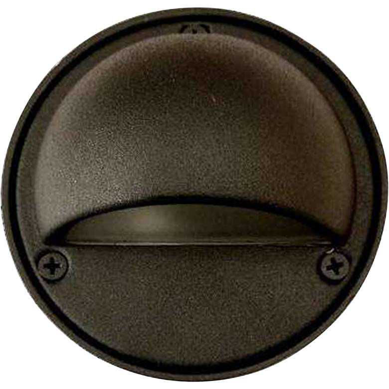 Image 1 Declan 4" High Round Black LED Landscape Deck Light