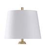 4_Declan Gold Table Lamp with Brussels Off-White Shade more views