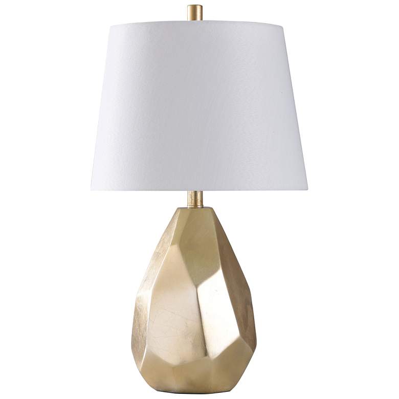 Image 2 Declan Table Lamp - Gold - Brussels Off White