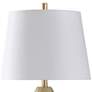 Declan Table Lamp - Gold - Brussels Off White