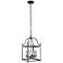 Declaration 14 3/4" Wide Forged Iron Pendant Light