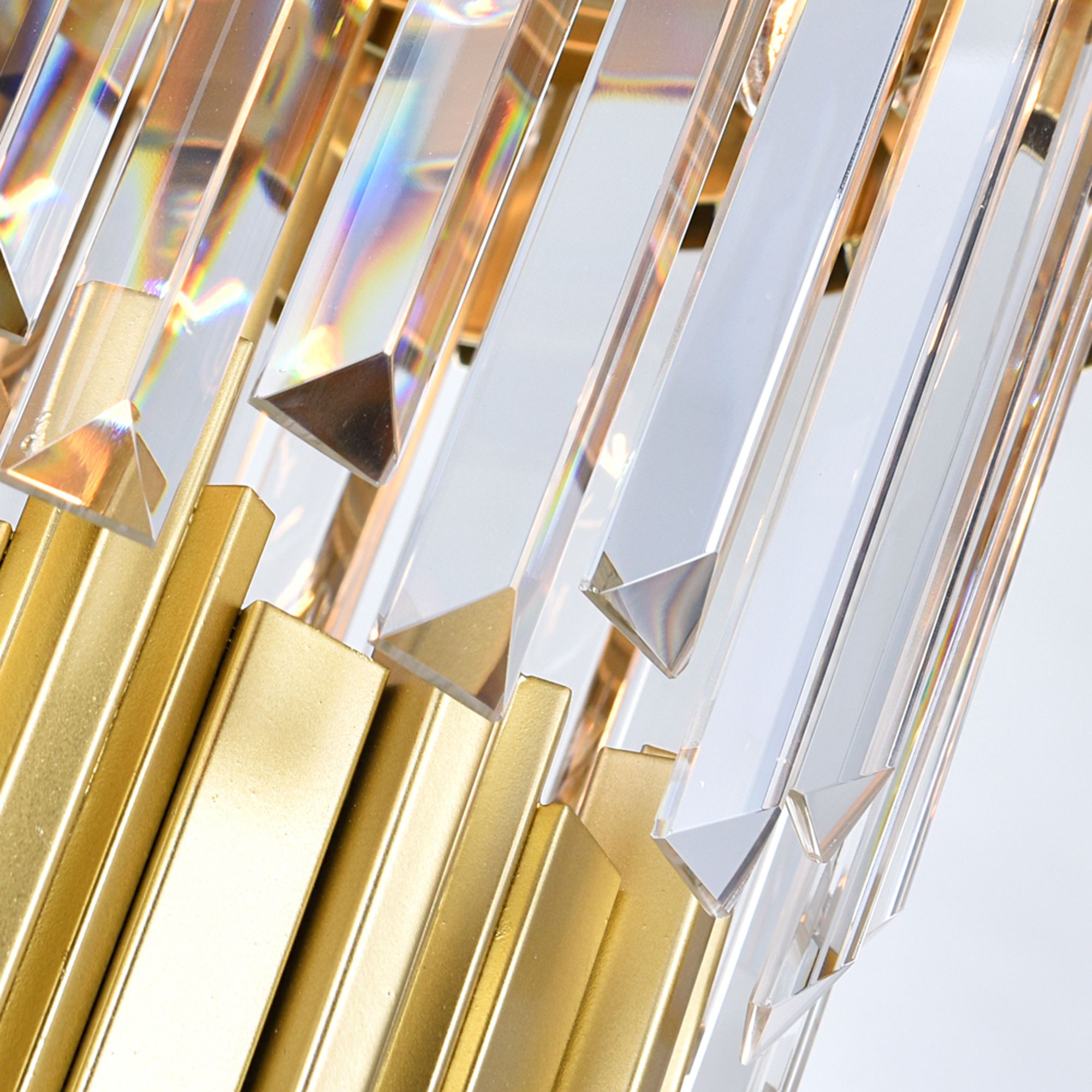 Image 7 Deco 4 Light 12in Medallion Gold Down Mini Chandelier more views